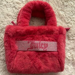 Worn once furry juicy mini bag